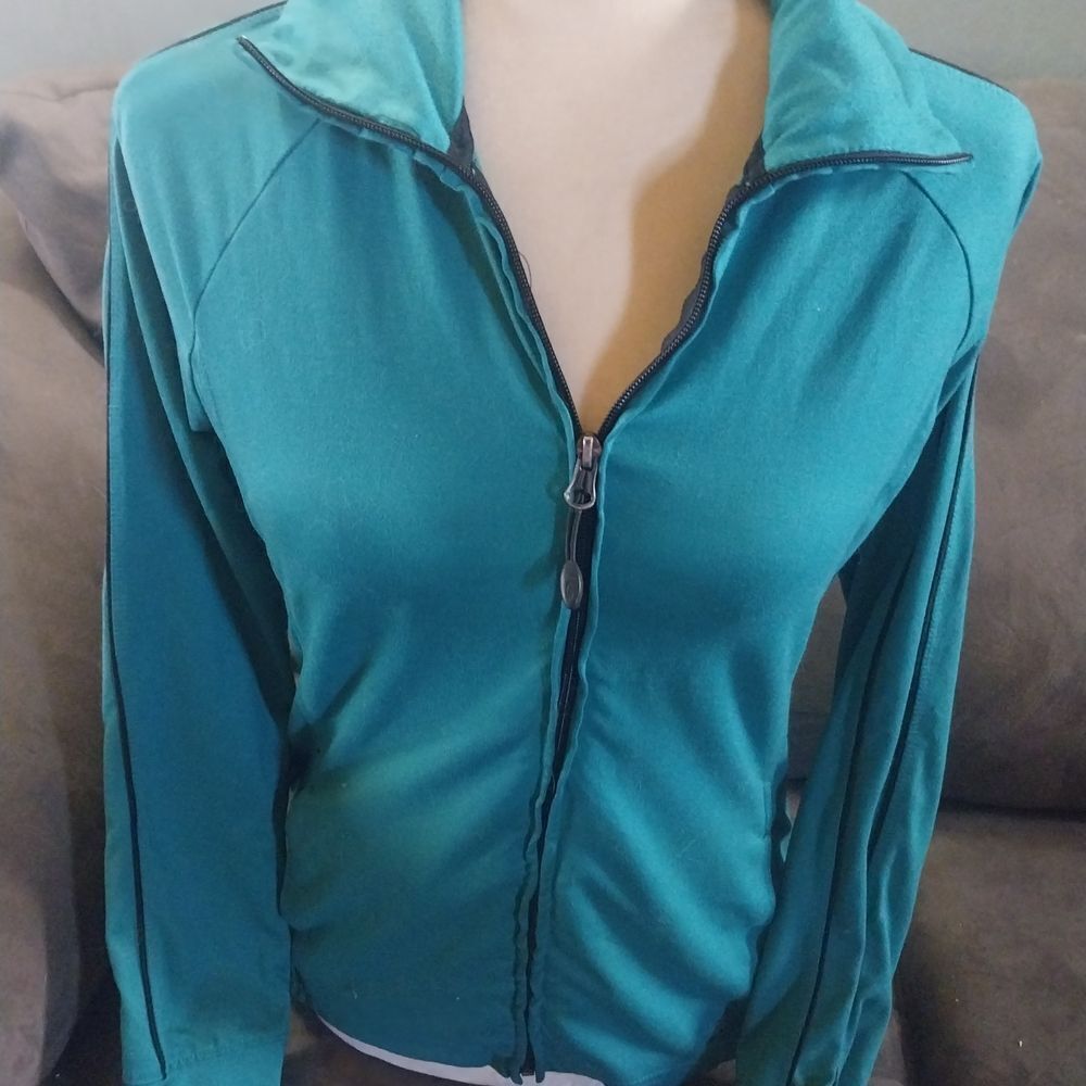 Champion Teal Lightweight Zip-Up Jacket